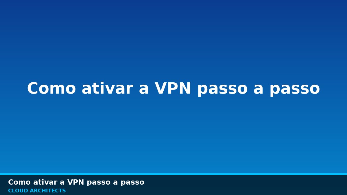 Mão ativando um escudo de proteção VPN na tela de um smartphone.